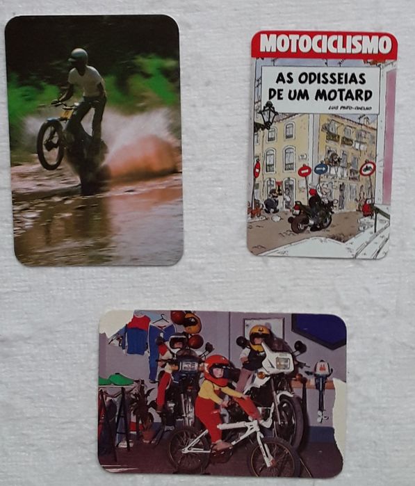 Calendários de bolso - Tema: Motos