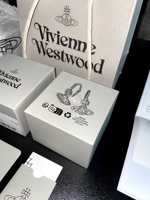 Vivienne Westwood Grace сережки Earrings подвеск кулон серьги