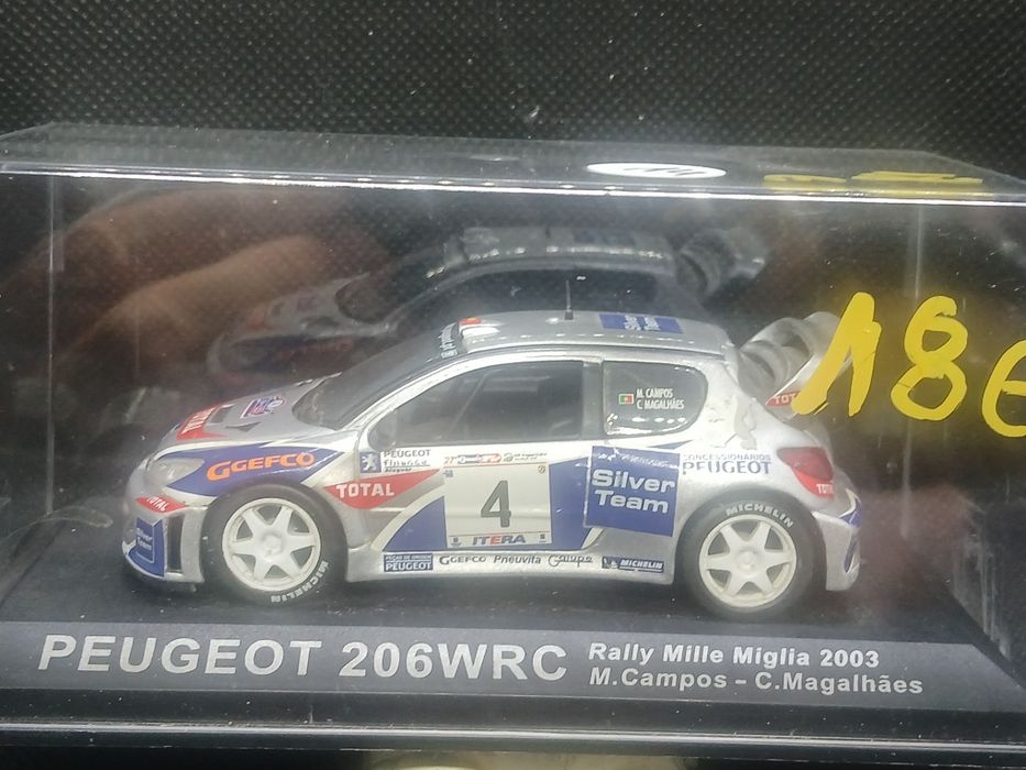 Miniaturas  1:43 Peugeot 206 8 modelos diferentes