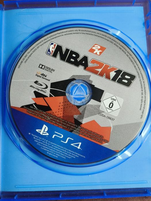 Stara gra komputerowa NBA2K18 na PS4 ¹³⁹