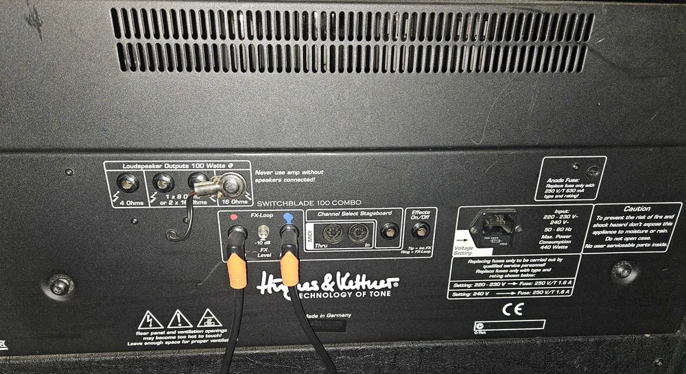 Pilna sprzedaż! Lampowy wzmacniacz Hughes&Kettner Switchblade 100W 2x12