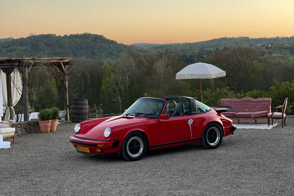 Porsche 911 CARRERA Targa  - auto do wynajęcia ślub sesja do ślubu