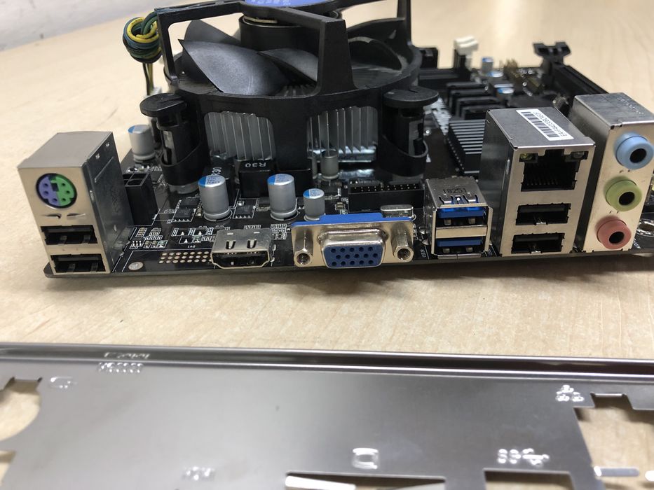 Материнська плата ECS H310H5-M2 +cpu Pentium G5400/s1151-v2 DDR4