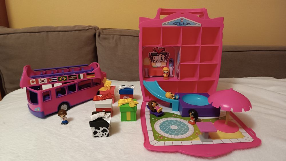 Hotel spa autobus gift dla dziewczynki