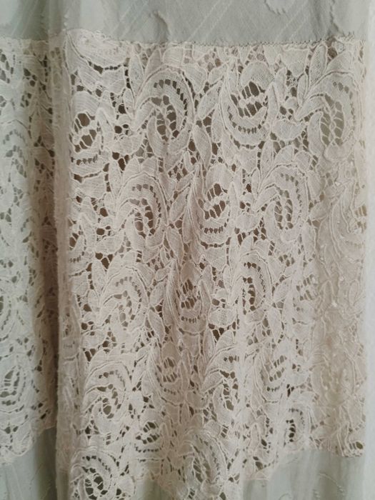 Vestido Natura Bordado