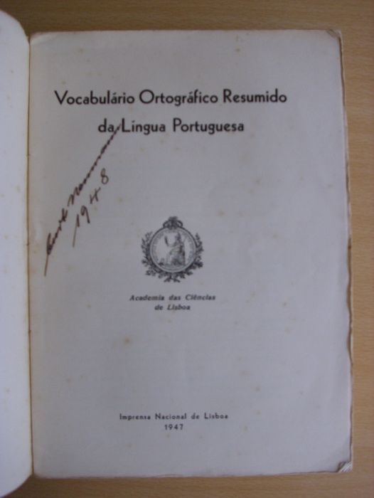 Vocabulário Ortográfico Resumido da Língua Portuguesa