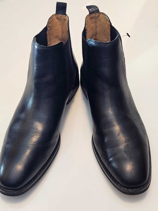 Gino Rossi – Sztyblety, Skóra naturalna, licowana, Roz. 45