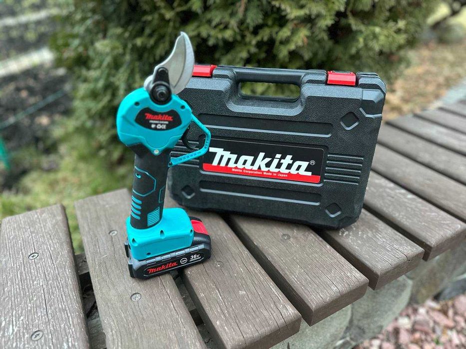 Електричний секатор Makita. Електросекатор. Акумуляторний секатор 2акб