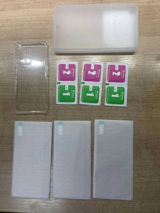 Etui + 3 szkła hartowane do Realme GT 2 Pro