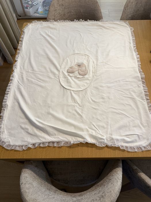 Kocyk niemowlęcy Mayoral 80x95 cm – jak nowy