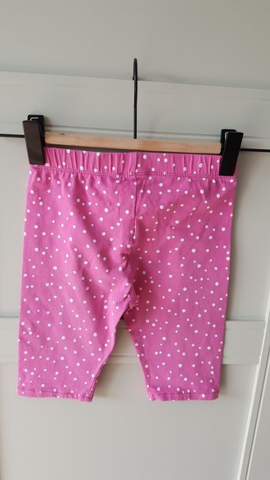 3 pary krótkie spodenki kolarki Young Style H&M r.110cm 5-6lat