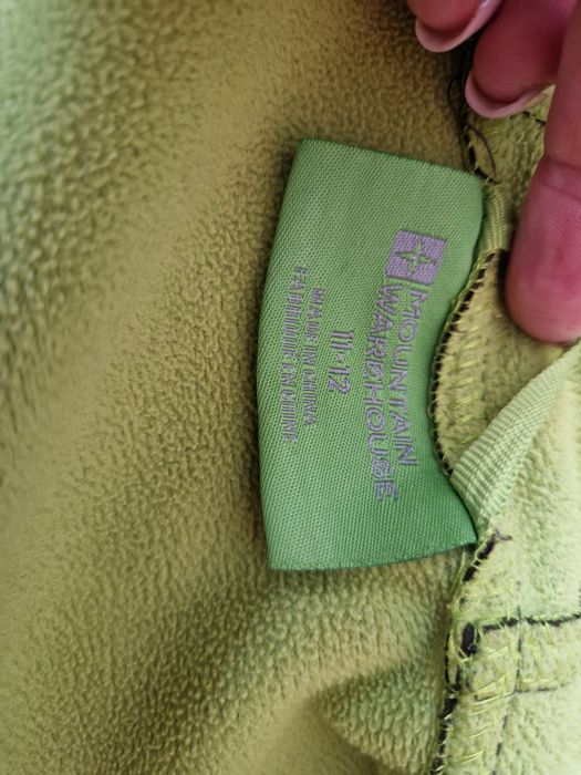 Softshell Mountain Warehouse, r. 11-12 lat, kurtka wiosenna