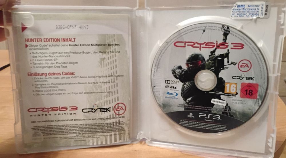 Crysis 3  Pl Ps3