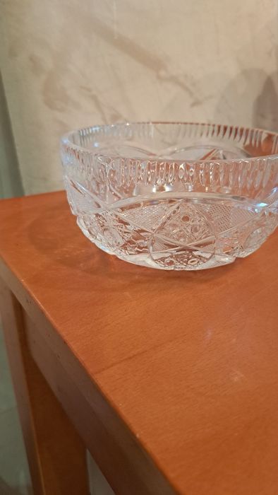 Kryształowa miseczka prl