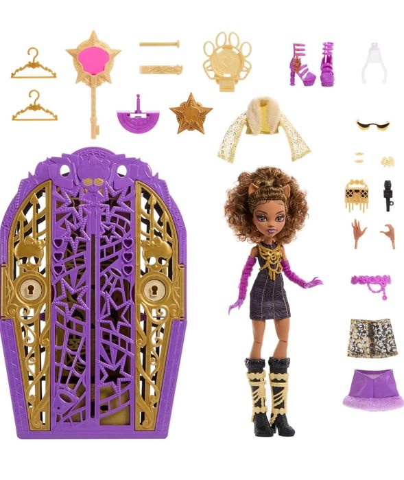 Monster high Cleo de Nile, Jinafire, Cupid Asteria, Frankie Stein, Draculaura, Clawdeen Wolf