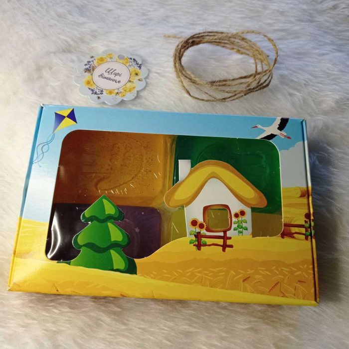 Подарунковий набір Український сувенір патріотичний жовто-блакитний