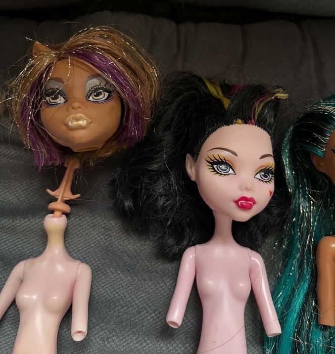 Lalki monster high trupki i głowa