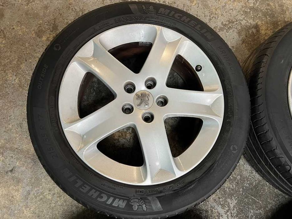 Jantes 17 ORIGINAIS Peugeot 407 - 5x108 | Inclui Pneus