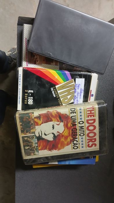 CDs, e cassetes antigos