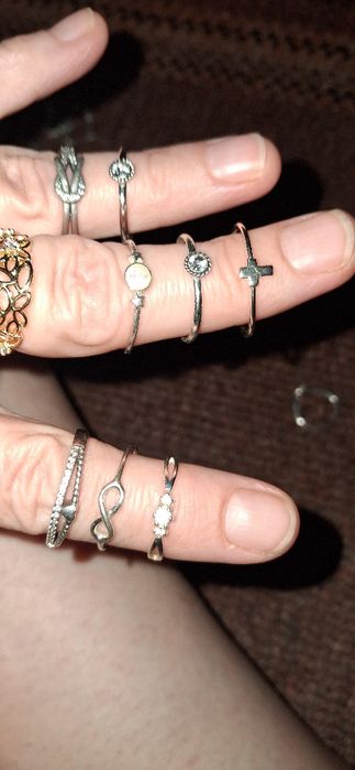 Pierścionki srebrne