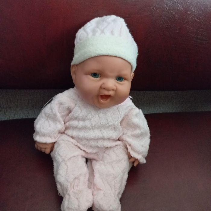 Кукла пупс лялька реалистичная в люльке рост 34 см