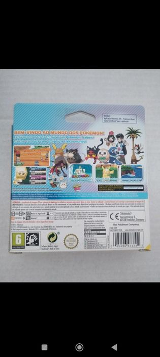 Jogo Pokémon Moon Fan edition para Nintendo 3DS - novo e Selado