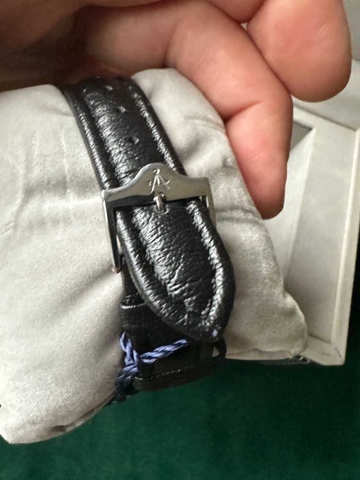 Zegarek Atlantic Seabase Stalowy z czarną tarczą, nowa bateria i pasek