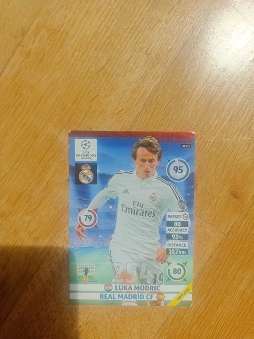 Karta piłkarska Real Madrid modric