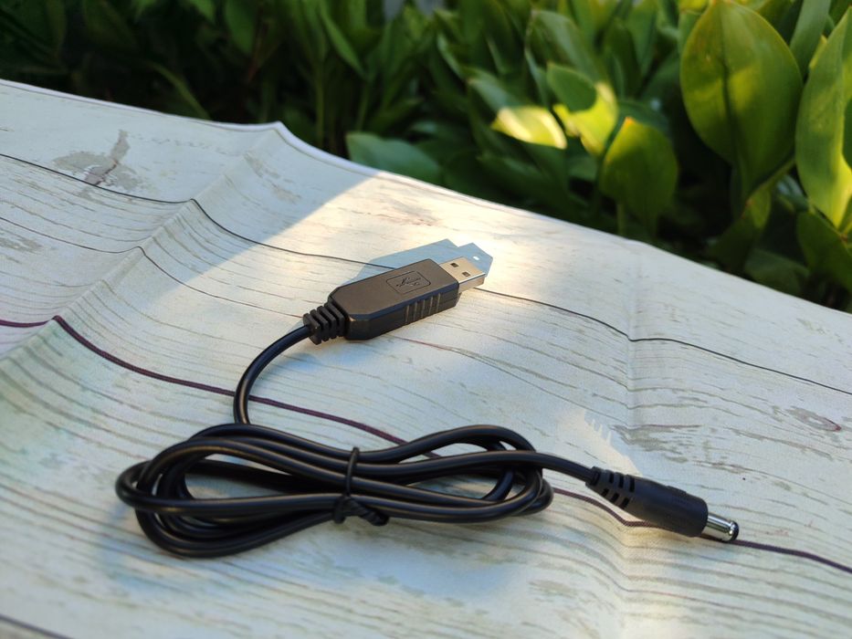 Роутер без світла, кабель для живлення DC 5,5/2,1 USB