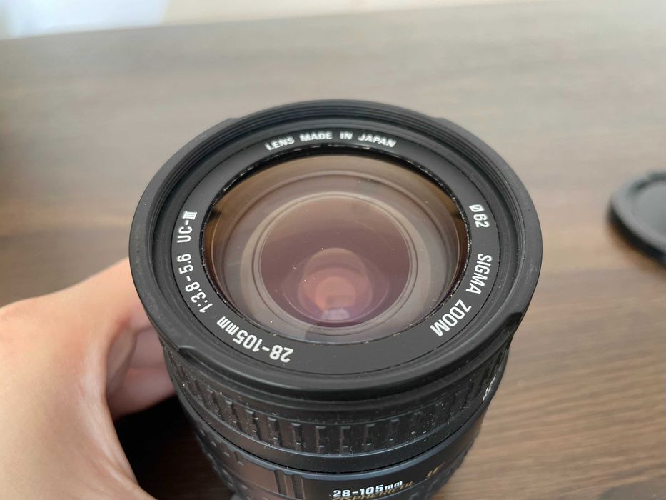 Obiektyw Sigma 28-105mm aspherical if canon - uszkodzony AF