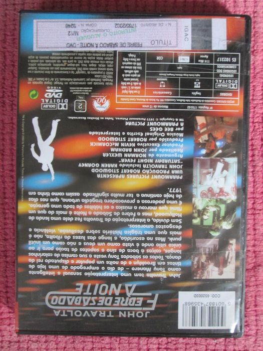 DVD Saturday Night Fever, Barry Miller, John Travolta, Karen LynGorney