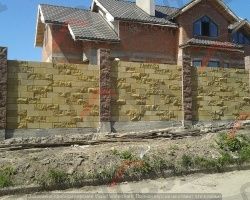 Заборний блок 250х120х140 декор ЗНИЖКА 10% НА ПРОДУКЦІЮ 2024 РОКУ