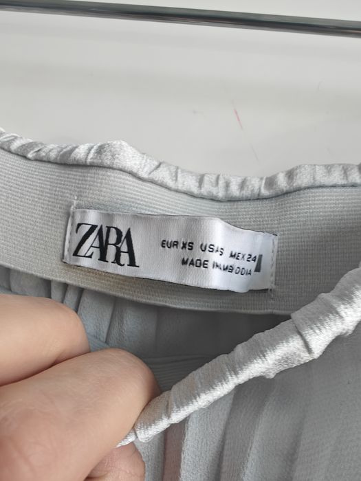 Plisowana spódnica Zara XS