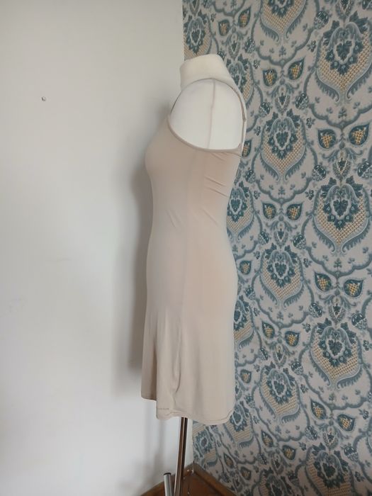 Beżowa koszula nocna Calvin Klein. Rozmiar S/36