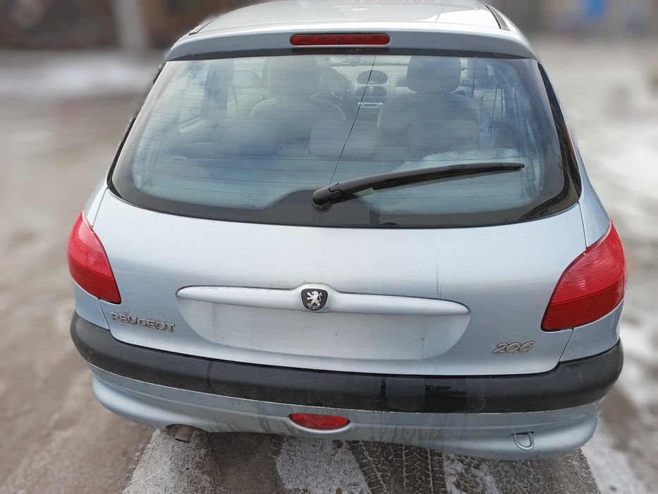 Peugeot 206 Pokrywa Klapa Bagażnika Komplet