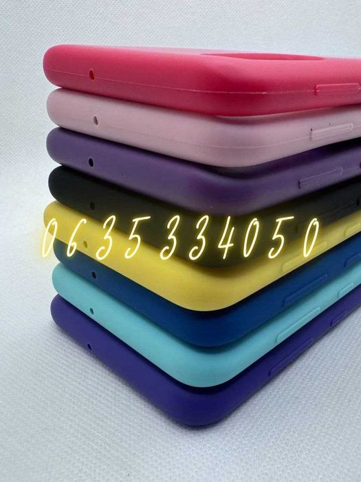 Чехол бампер для Samsung A50 A30s софт тач микрофибра Самсунг А50 А30с