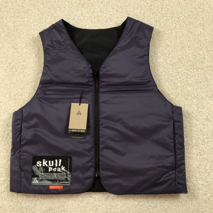ОРИГІНАЛ! Жилетка Nike ACG Skull Peak Primaloft Black S | FV8694-010