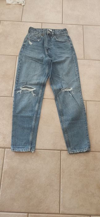 Calças de Ganga Zara