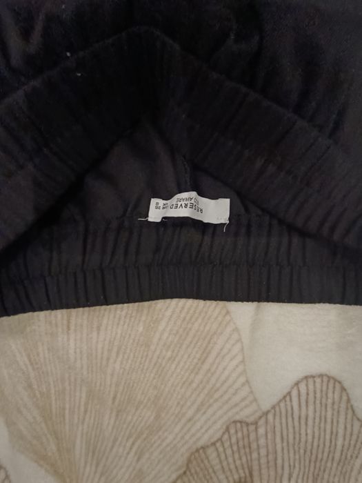 Eleganckie Spodnie Czarne Reserved Typ Mom 36