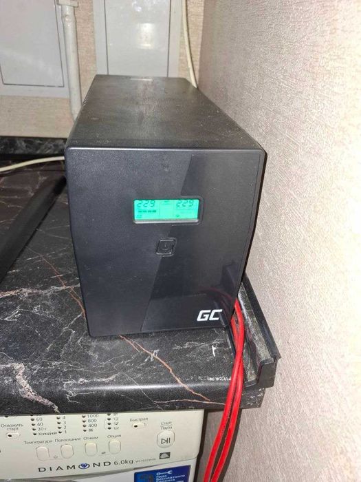 Green Cell UPS09 2000VA(вхідна 230/ 12V)