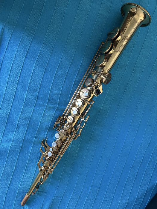 Saxofone Soprano Julius Keilwerth Toneking (Vintage Alemão) – Sapatilhas Novas