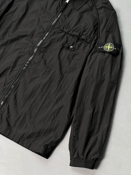БЕЗ ПЕРЕДОПЛАТИ | STONE ISLAND NYLON овершот куртка стон айленд нейлон