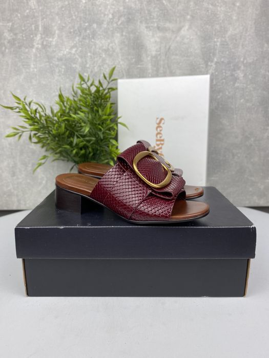 Świetne / buty klapki mule / See by Chloé / Jarvis Hopper / r. 35 n114