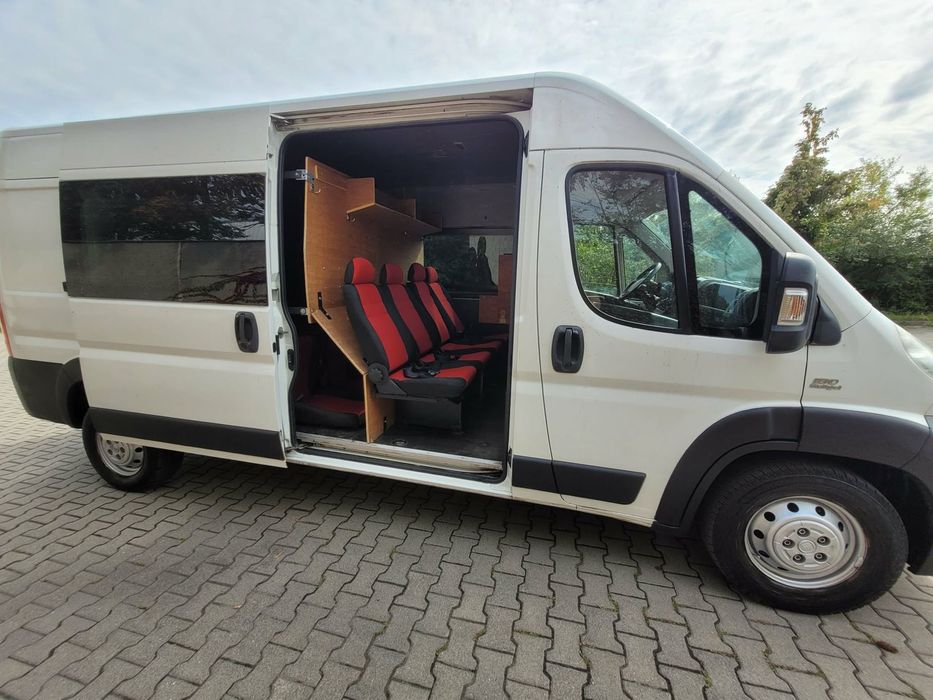 Fiat DUCATO  Ducato Maxi L3H2 3,0 180 km Brygadowka 9 Salon PL 2014r