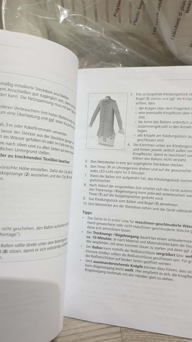 Hit Parownica pionowa CLEANmaxx żelazko manekin