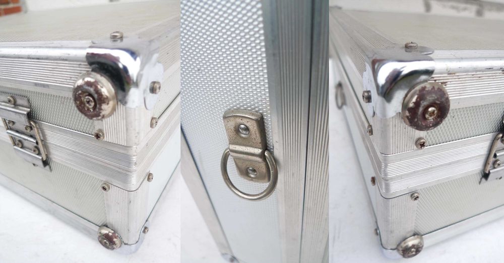 Walizka ,,z kogucikiem" 45,5x36x15,5cm Etui Case Organizer Futerał