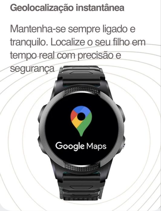 SaveFamily Slim – Smartwatch Infantil/Juvenil c/ GPS – NOVO, SELADO, Garantia 2 Anos