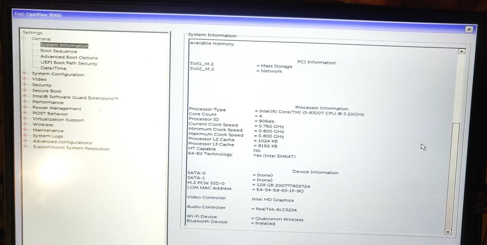 Компьютер mini Системный блок мини ПК HP DELL 3060 3040 i38300 8GB 128: ...