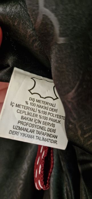 Płaszcz skóra czarny 40 42 jak nowy