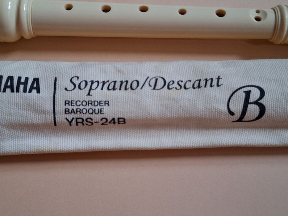 Flet Yamaha Soprano/Descant Recorder Baroque YRS-24B